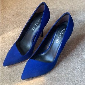 ALDO almond toe high heels